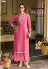 Ardita By Rangoon Viscose Fancy Embroidery Wholesale Kurti With Bottom In India
